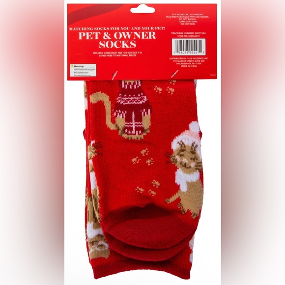 NEW Matching Pet & Owner Festive Socks!!! - Picture 12 of 16